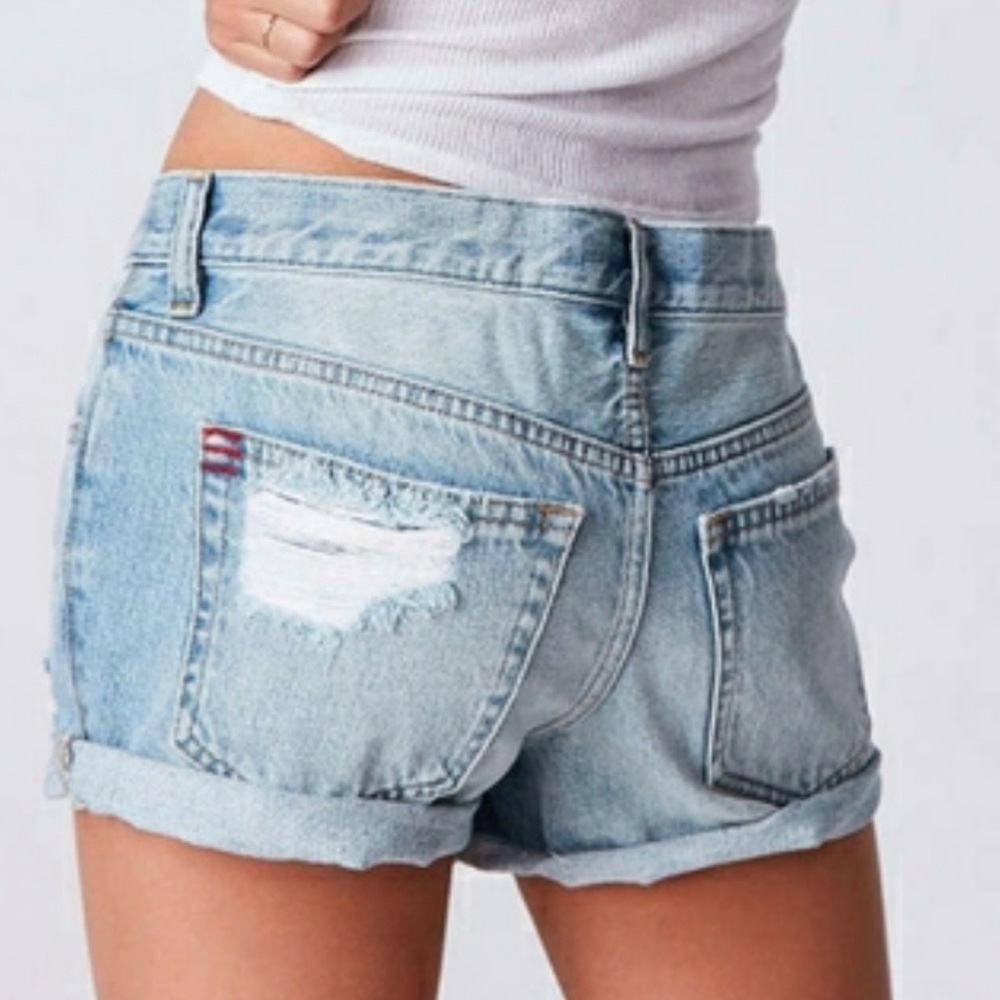 BDG Urban Outfitters Montrose Distressed Jean Shorts Size 26